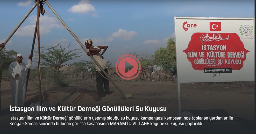 İstasyon İlim ve Kültür Derneği Gönüllüleri Su Kuyusu