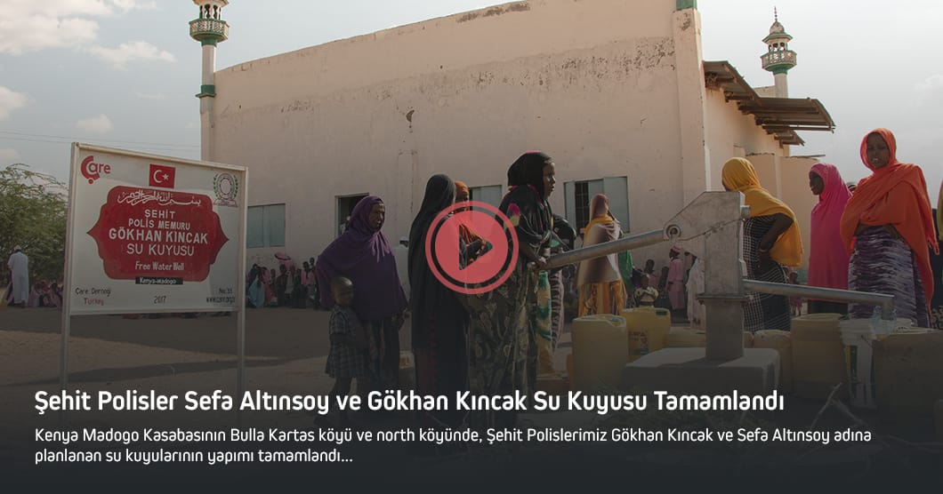 Şehit Polisler Su Kuyuları Tamamlandı