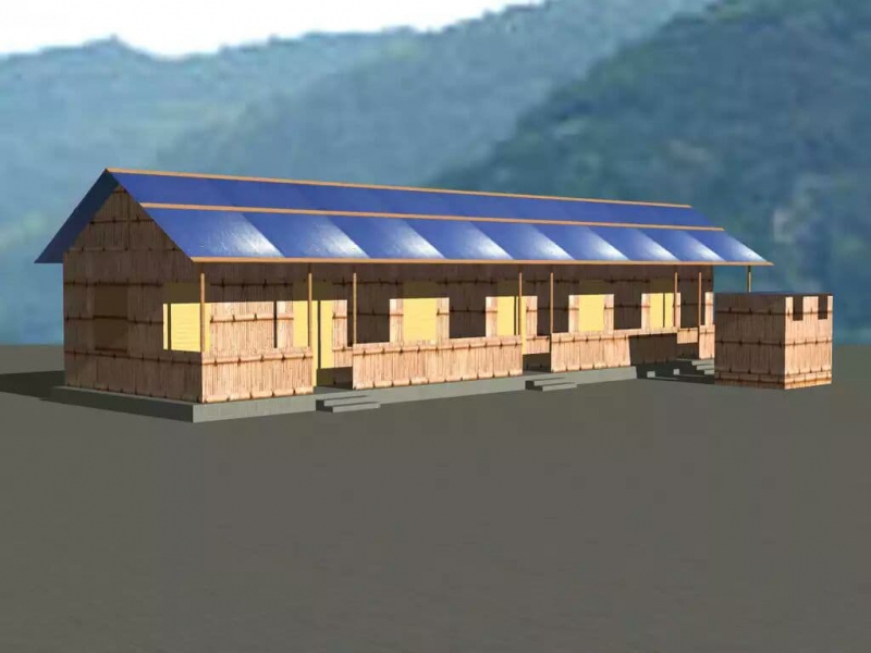 Arakanlı Mültecilere Bambu Ev Projesi KALICI ESERLER Çare Derneği