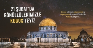 Gönüllülerimizle Kudüs'e Gidiyoruz.
