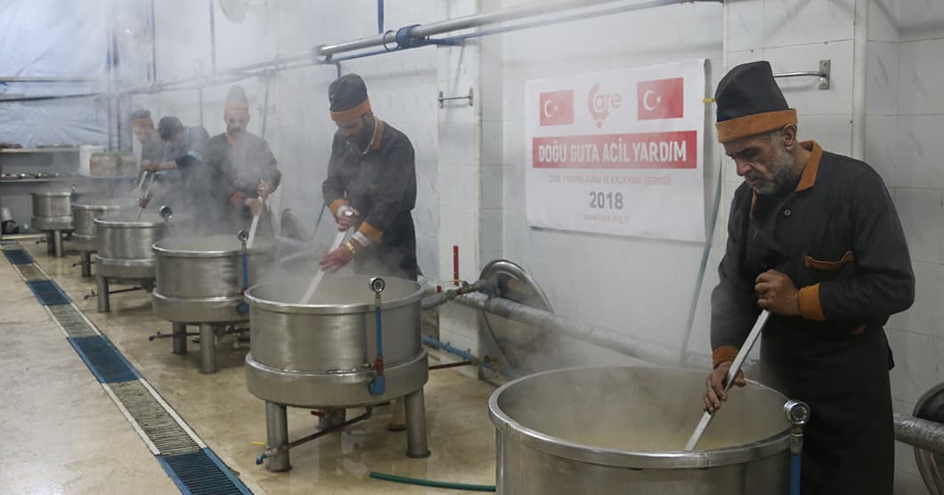 Doğu Guta'ya Acil Yardımlarımız Ulaştı