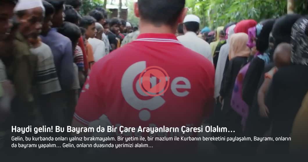 Haydi gelin! Bu Bayram da Bir Çare Arayanların Çaresi Olalım…
