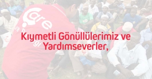Gönüllülerimize ve Yardımseverlerimize Duyurulur