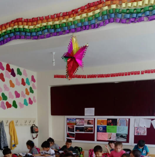 Cahit Zarifoğlu İlköğretim Okuluna Projeksiyon Yardımı