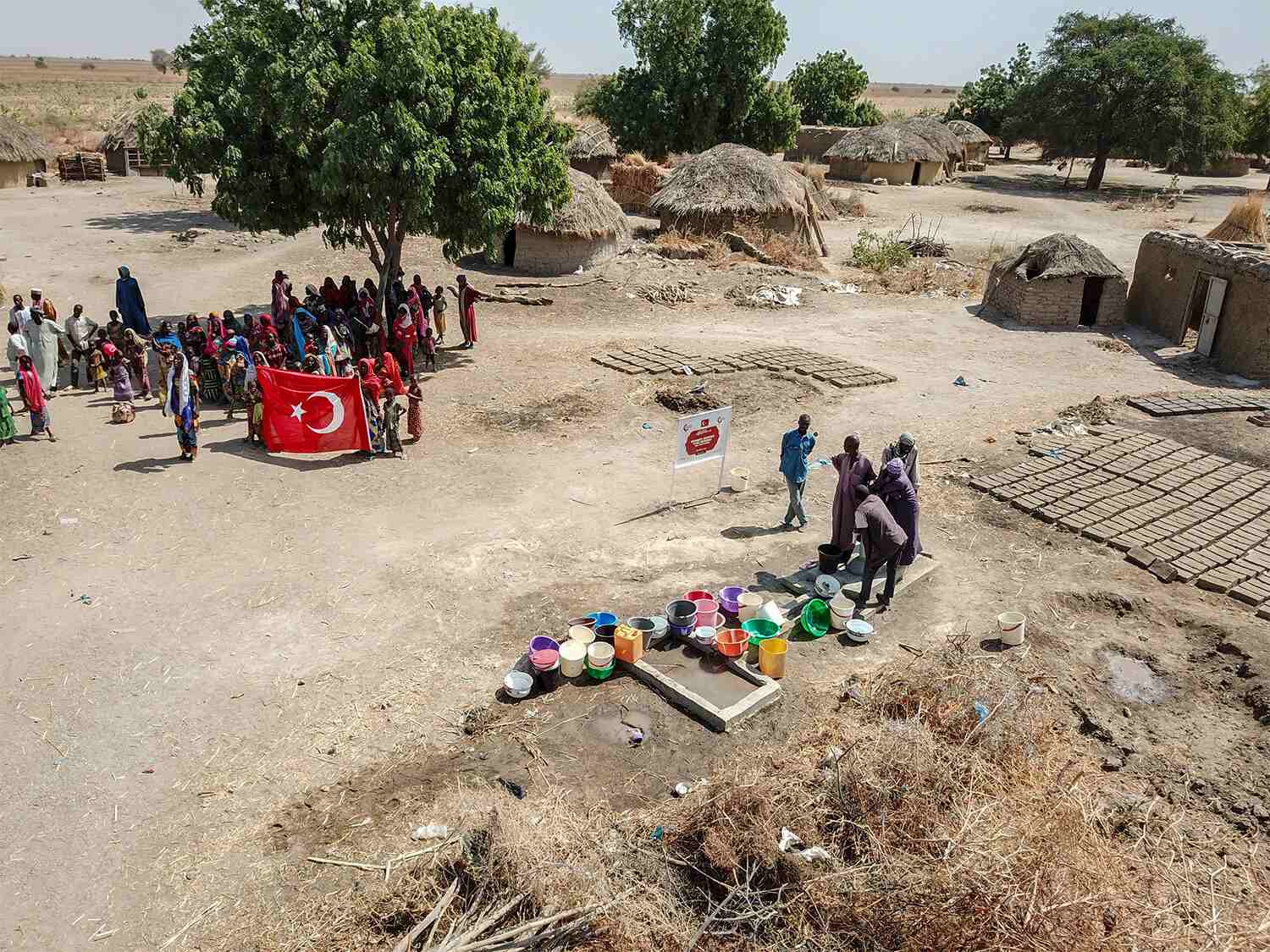 Water Wells Opened In Kamerun
