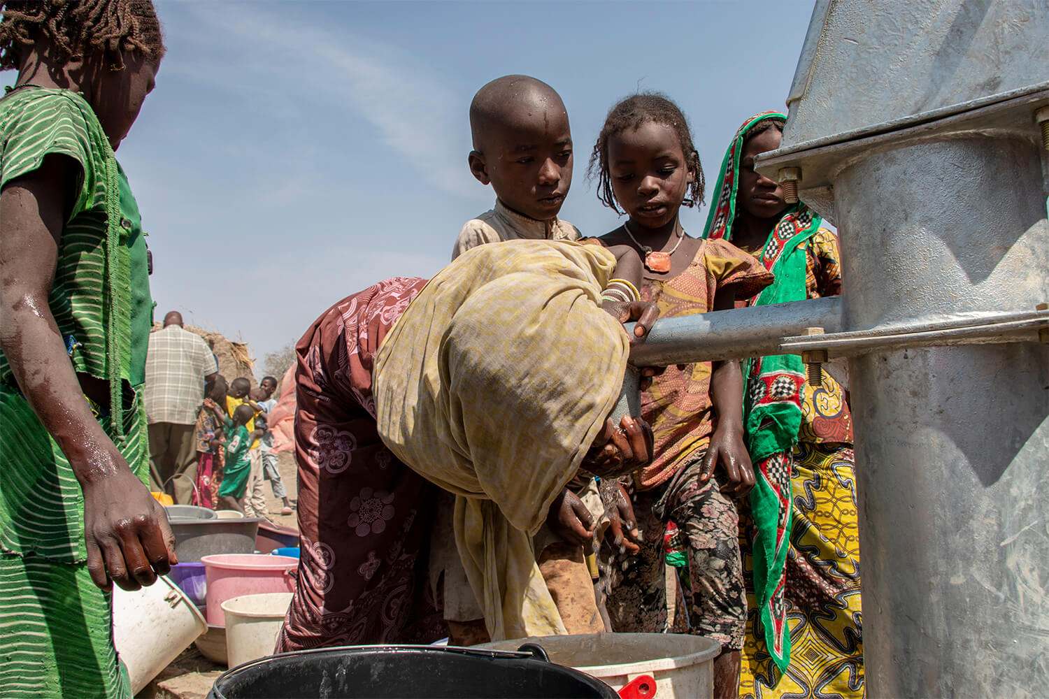 Water Wells Opened In Kamerun