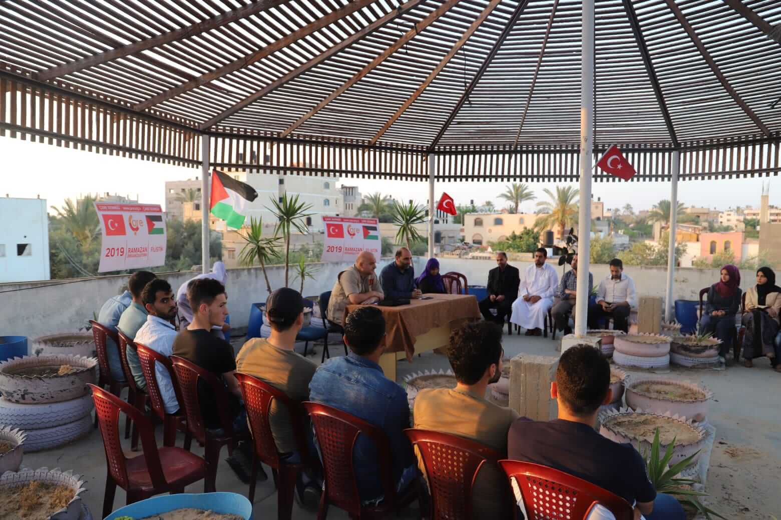 We were together with our brothers from Gaza in 2019 Ramadan
