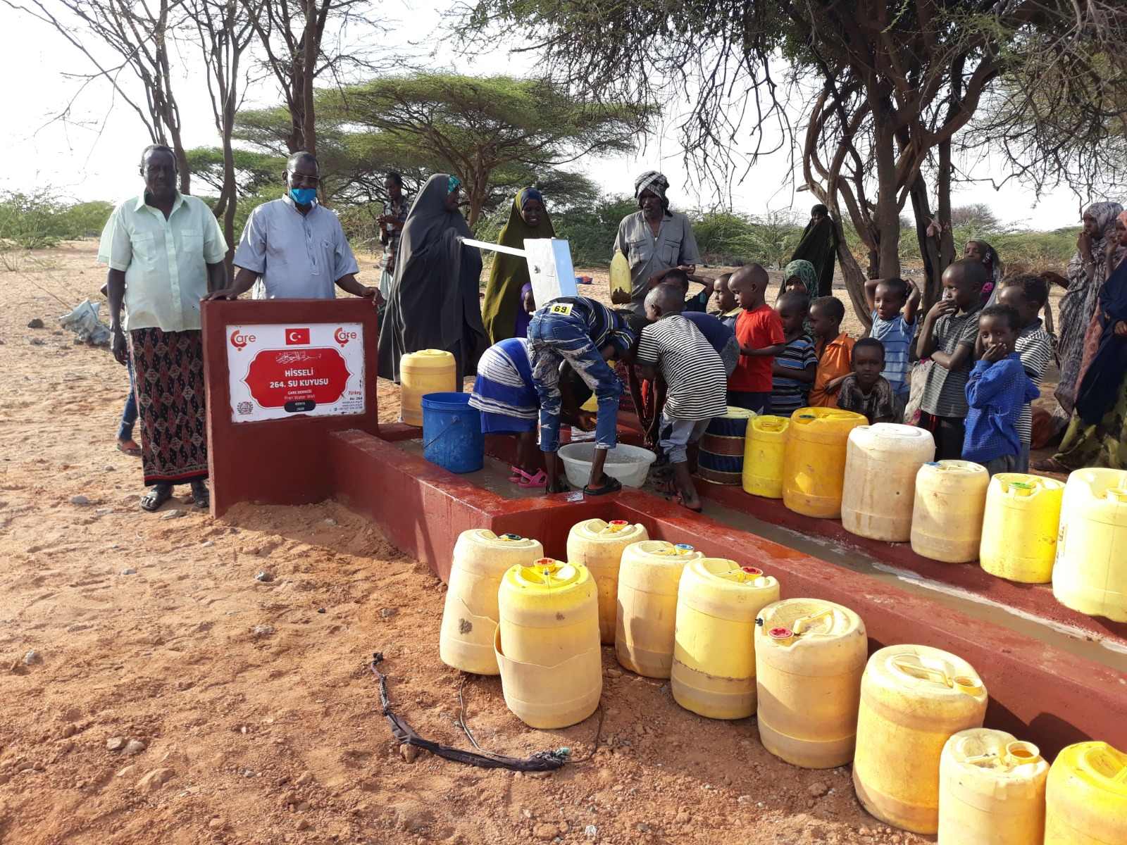264. Shared Water Well has Opened in Kenya!