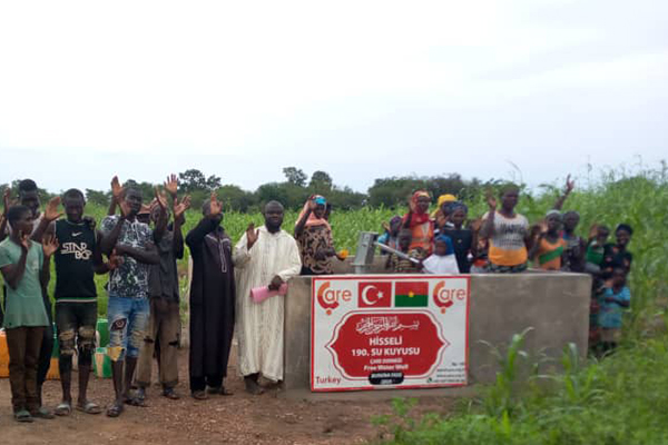 190. Shared Water Well has Opened in Burkina Faso!