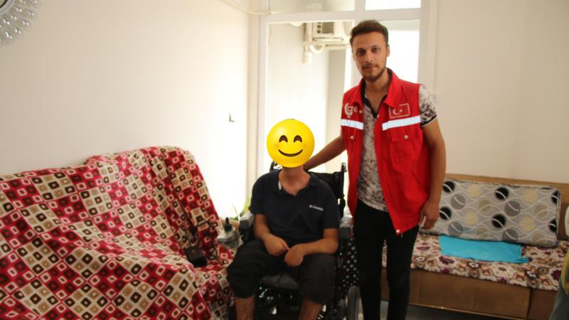 Şanlıurfa’ya Akülü Tekerlekli Sandalye Yardımları