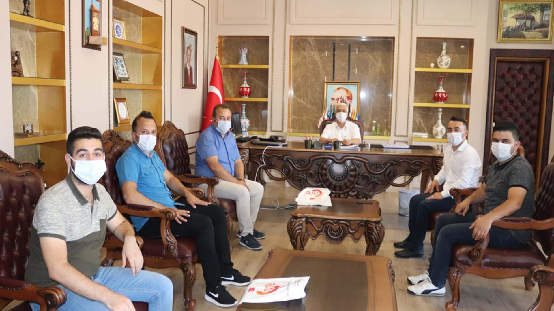 Yeni Tavşanlı Kaymakamı’na Hayırlı Olsun Ziyareti