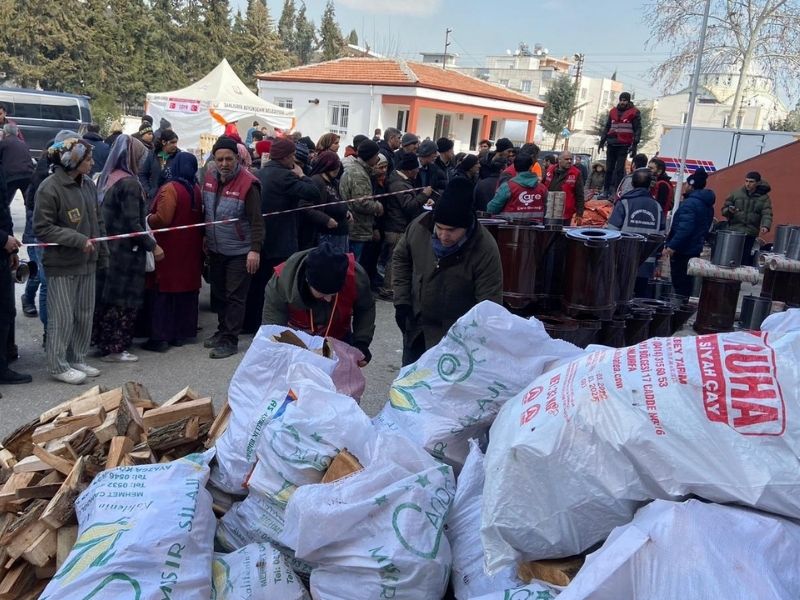 Depremzedelere Soba Yardımı!