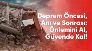 Deprem Öncesi, Anı ve Sonrası