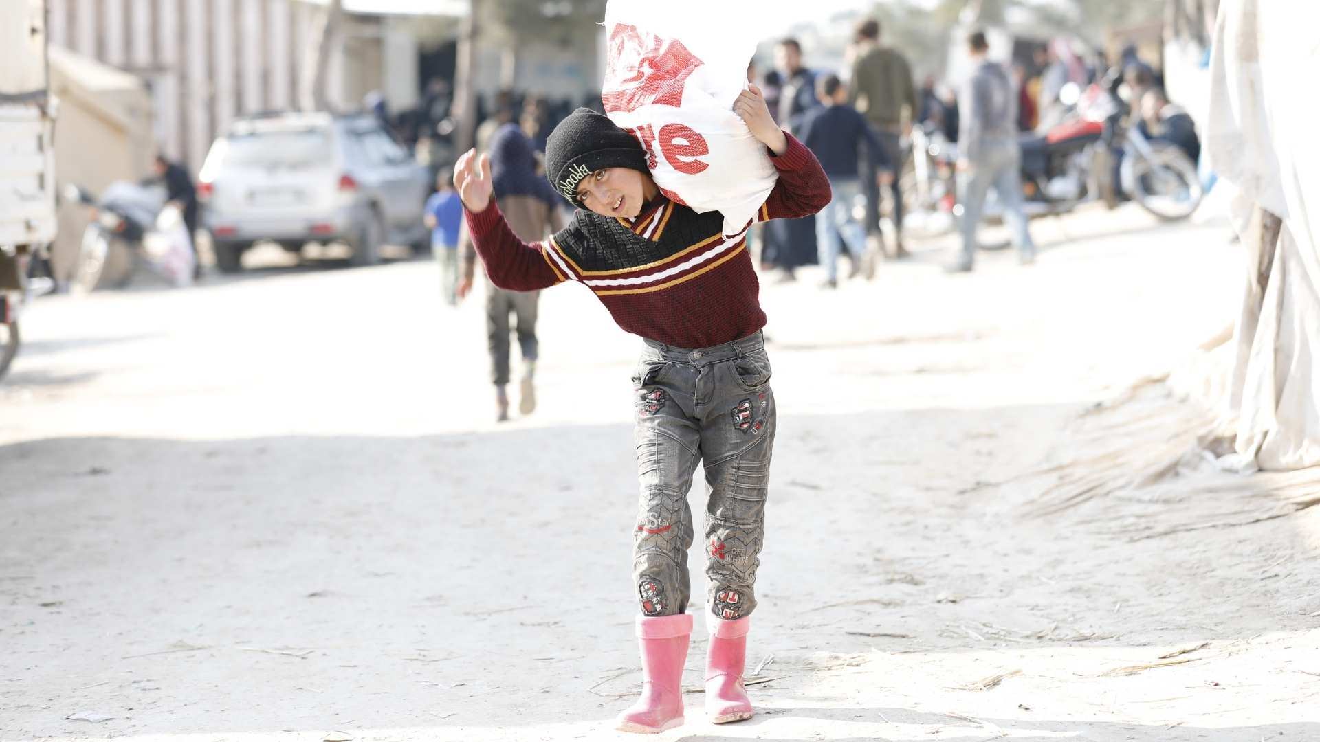 Yardım Tırlarımız Mazlumlara Ulaştı!