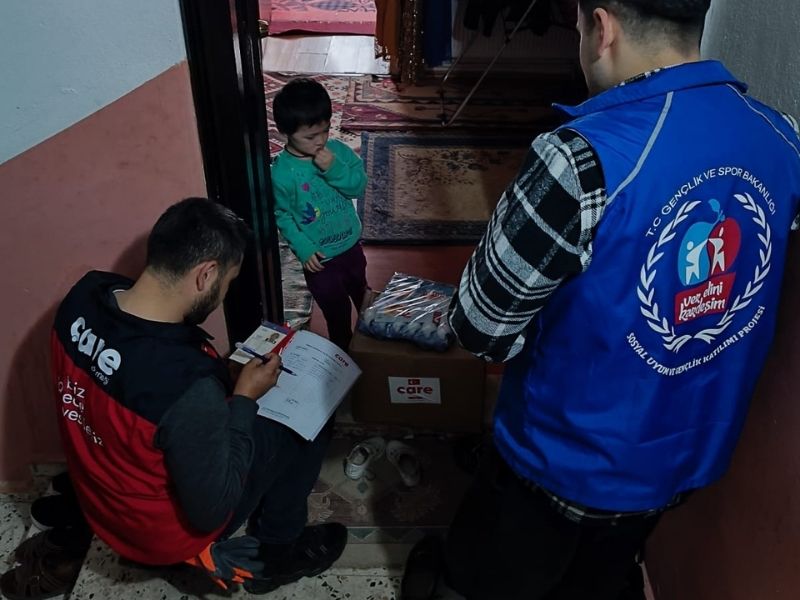Ankara’da 111 Aileye Ramazan Yardımı