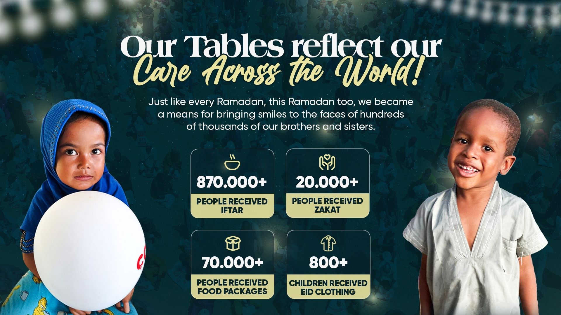 Our Tables Reflects the Care Across the World! 
