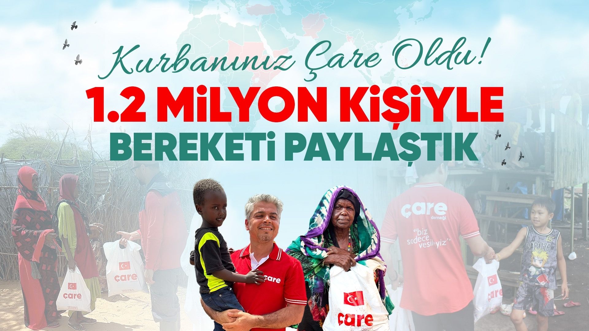 Bu Bayram da Çare Olduk, 1 Milyon Kalbe Dokunduk