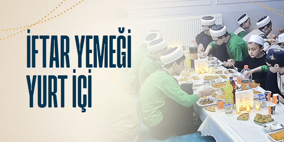 İftar Yemeği (Yurt İçi)