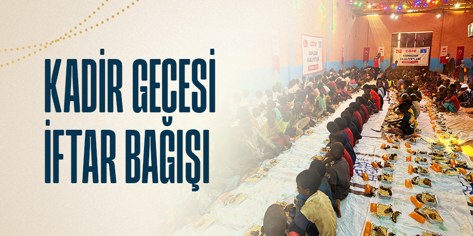 Kadir Gecesi İftar Bağışı