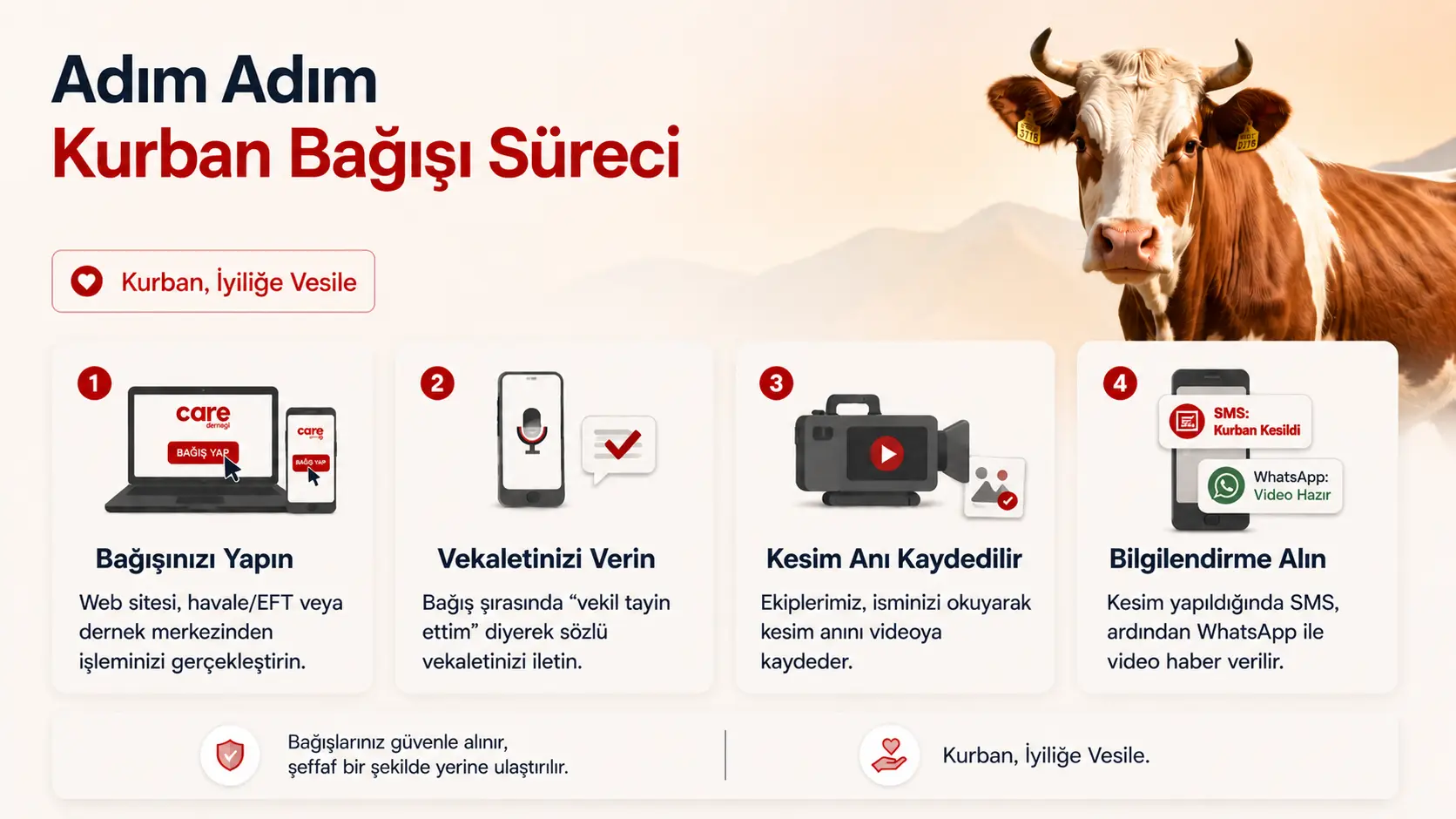 kurban bağışı, kurban hissesi, yurt dışı kurban